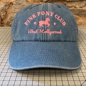 Pink pony club hat - Embroidered Cap with Pink Pony Club Design adjustable roan